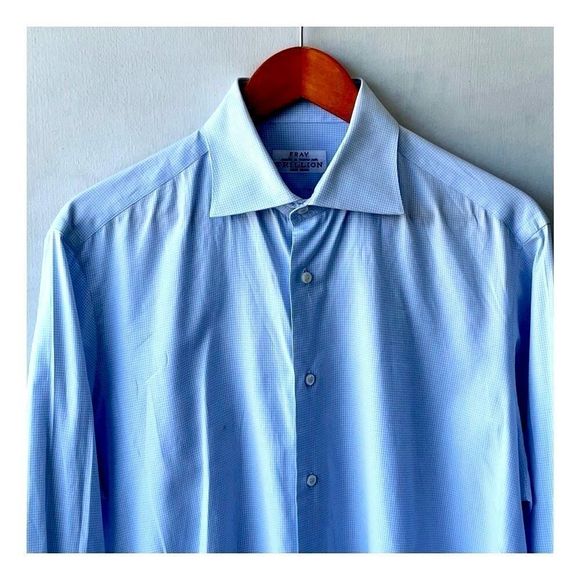 Stile Other - FRAY Men’s  Dress Shirt. Blue, White